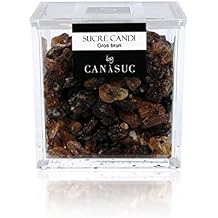 Cansuc Paris, Sucre Candi | Candy Cristals in Decorative Cube | Imported from France Brown Sugar