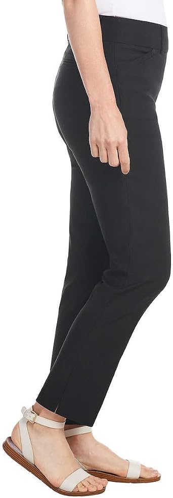 Hilary Radley Women's Essential Stretch Pants, Black, XS