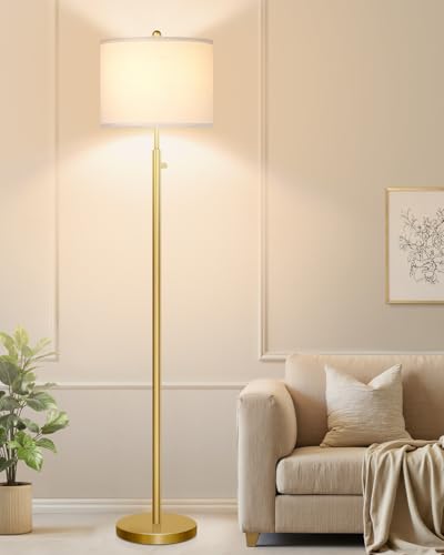 Nintiue 【Upgraded】 Dimmable Floor Lamp for Living Room, 11W LED