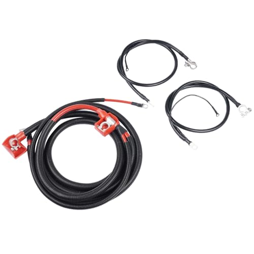 Starter Battery Cable Kit Positive & Negative 00593 A38-2UHLC A46-2UHC Replacement for Ford 7.3L Power*Stroke Diesel 1994-1997 Lamerto miniatura 3