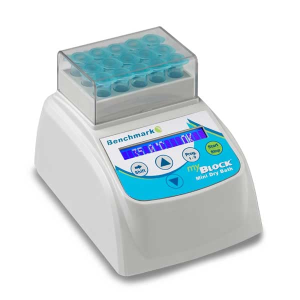 Benchmark Scientific BSH300 My Block Mini Digital Dry Bath with Cooling Feature, 115V US Plug