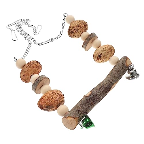 BCOATH Parakeet Swing Bird Hammock for Parrots Suspended Activity Enhancing Balance Curiosity for Cockatiels and