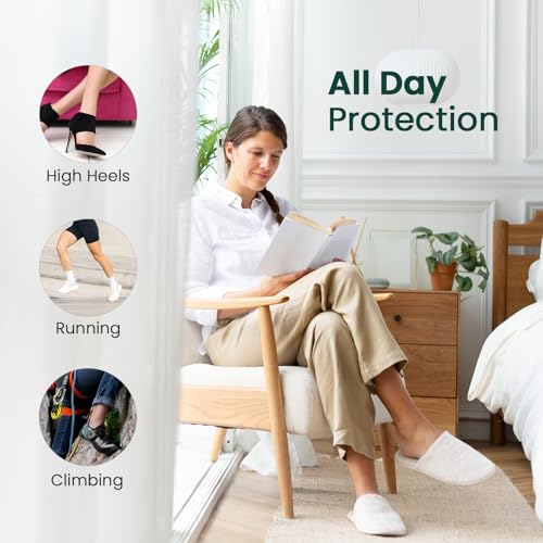 Image of Welnove Gel Blister Bandage - 24 PCS Hydrocolloid Bandages for Prevention & Recovery, Blister Cushions for Heel, Toes & Foot, Blister Bandages for High Heels, Sandals, Wedding, Party (Toe Pack)