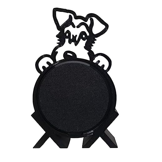 Suporte Alexa Echo Pop Cachorro "Schnauzer"