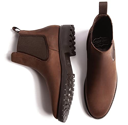 Image of Thursday Boot Company Men's Legend Rugged & Resilient Chelsea Leather Boot