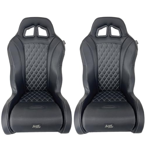 2014-2023 RZR 1000 / Turbo Turbo S Suspension Seat Pair Daytona (Black)