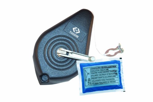 C.K T3520B Line Reel and Chalk, Black, 30 m