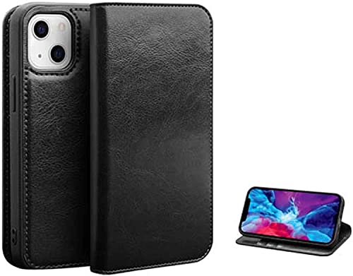 Housse portefeuille iPhone 14 en cuir GUMMMY idéale pour voyager léger avec cartes