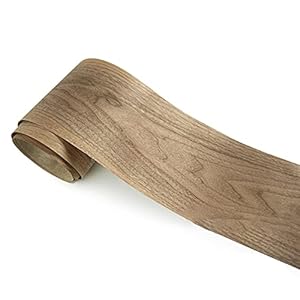 220 cm natuurlijk zwart walnut fineer dunne handgemaakt Diy Massief houten decoratieve renovatie (Wood Diameter : 20 x…