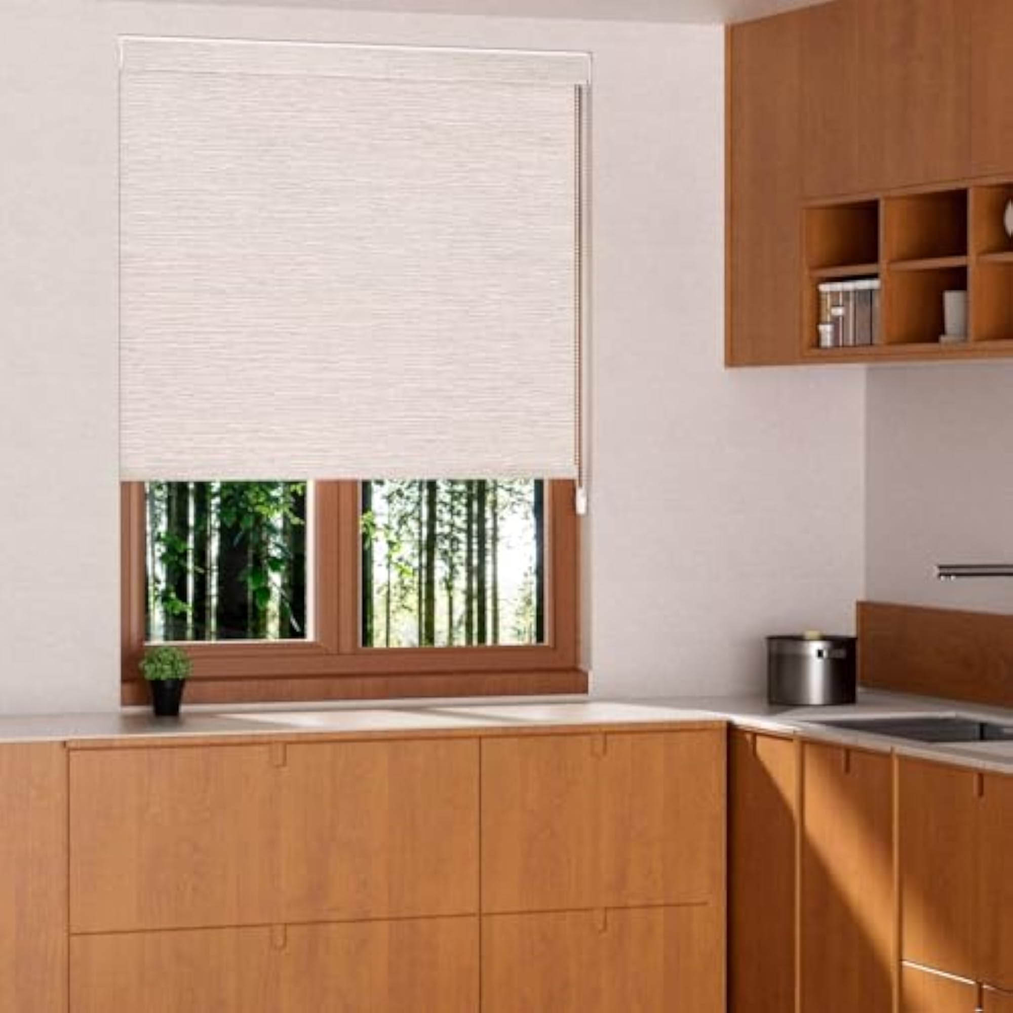 Custom Roller Window Shades Blackout Fabric Blinds for Home