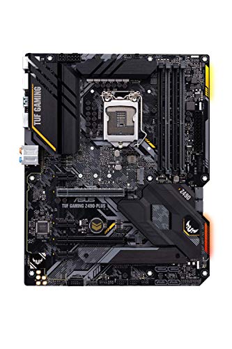 ASUS TUF GAMING Z490 PLUS Carte mère ATX Socket LGA1200 Z490 Chipset USB C Gen2 USB 3.2 Gen 1 USB 3.2 Gen 2 Gigabit LAN carte graphique embarquée unité centrale requise audio... - vue 6