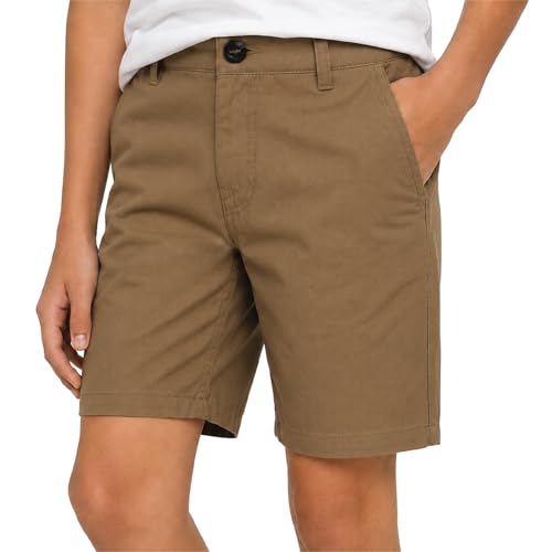 Volcom - Volcom Boys Chino Shorts - Classic School Uniform Shorts for Boys with Button Closure - Best Deal on Amazon