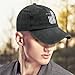 American Flag and Cross Faiths Family Freedom Hat for Mens Fashion Washed