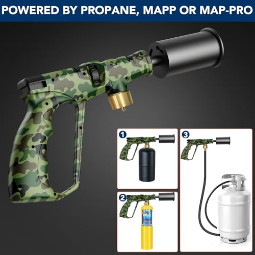 Image of Sondiko Propane Torch Head, Powerful Blow Torch for Cooking, Fire Starter