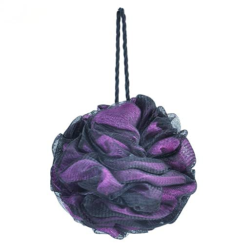 SINOPED Bath Loofah Sponge, 60g 4 Pack Shower Sponge Loofahs Mesh Pouf Soft Body Scrubber Ball, Exfoliating Bath Sponge for Women and Men, Pack of 4 Colorful L size (Set D 4pcs)