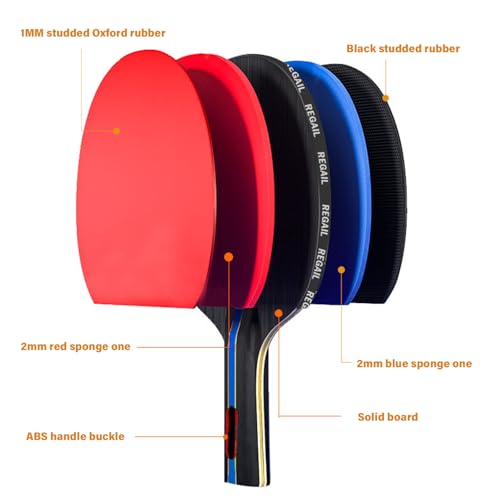 Améliorer le tennis de table avec un set de raquettes stables et précises - 5