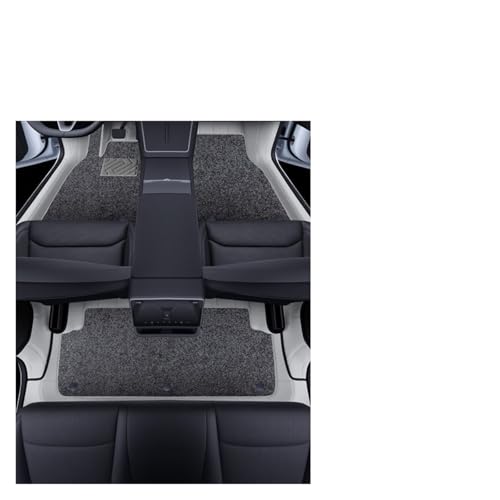 Tapis de sol Tesla modèle Y 3 2021-2026 toutes saisons 6 pièces