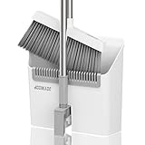 JOYMOOP set scopa e paletta, paletta e spazzola con manico lungo, scopa senza bisogno di p...