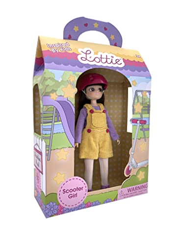 Lottie Scooter Girl Doll | Toys For Girls And Boys | Muñeca | Gifts For 3 4 5 6 7 8 Year Old | Small 7.5 Inch #TOP4