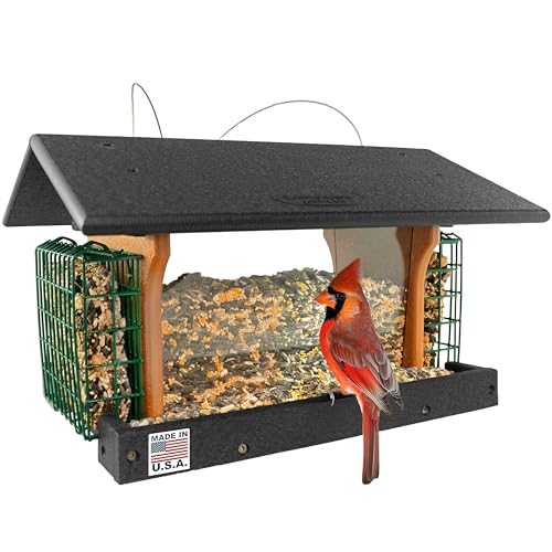 DutchCrafters Large Poly Hanging Bird Feeder