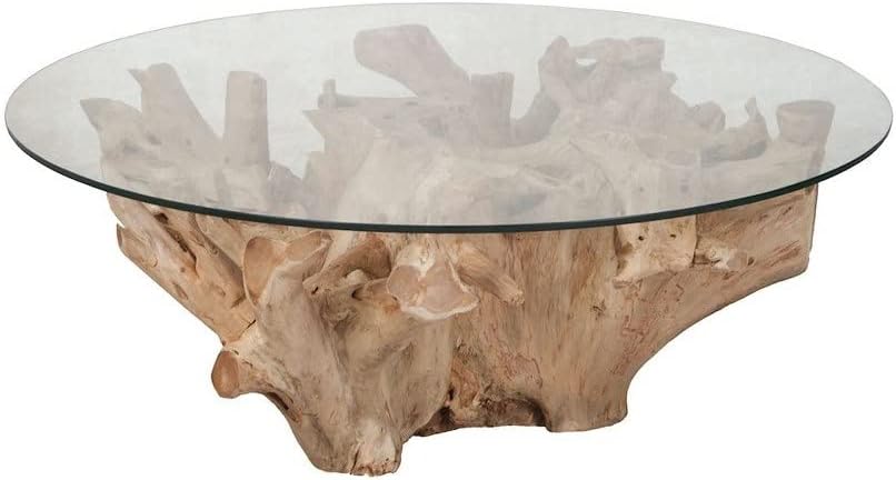 Teak Root coffee table, Brown