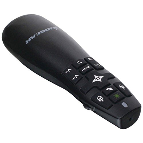 IOGEAR GME435G GreenPoint Pro 2.4GHz Gyroscopic Presentation Mouse with Laser Pointer consumer electronics
