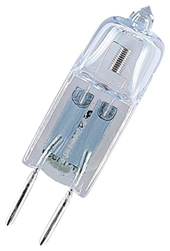 Osram Sylvania 64405 5 Watt 55 Lumens T4 Halogen G4 Base 12 Volt Clear Light Bulb