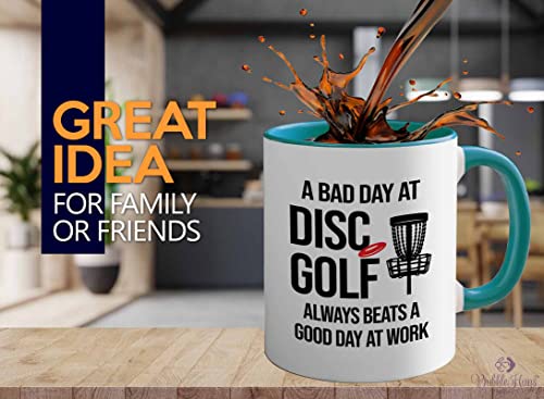 Disc Golf Two Tone Green Edition - Bad Day Disc Golf - Golf Club Player Coach Trainer Tennis Team Partner Athlete