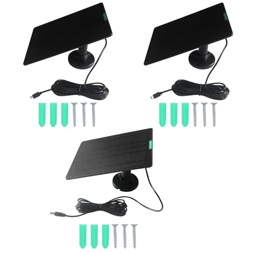 Chargeurs ETFE 5 W pour caméras de sécurité pour protéger votre maison en tout temps