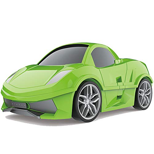 Trolley de Viaje Coche Deportivo Verde.