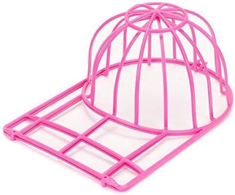 Ballcap Buddy Cap Washer the Original Patented Hat Washer Softball Baseball Cap Cleaner and Hat Cleaning Cage Made in USA Pink