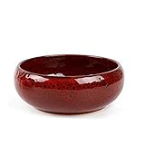  Pot de plantes succulentes, plateau de gros calibre, pot de fleurs, pot hydroponique, cuivre, argent, herbe, four, devient charnu, vieux poil, pot de fleurs, design rond en céramique, pot de fleurs