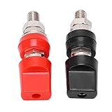 [Connecteur flexible]: La borne actuelle permet la flexibilité du resserrement sans se soucier des boulons lâches, des connexions sécurisées.