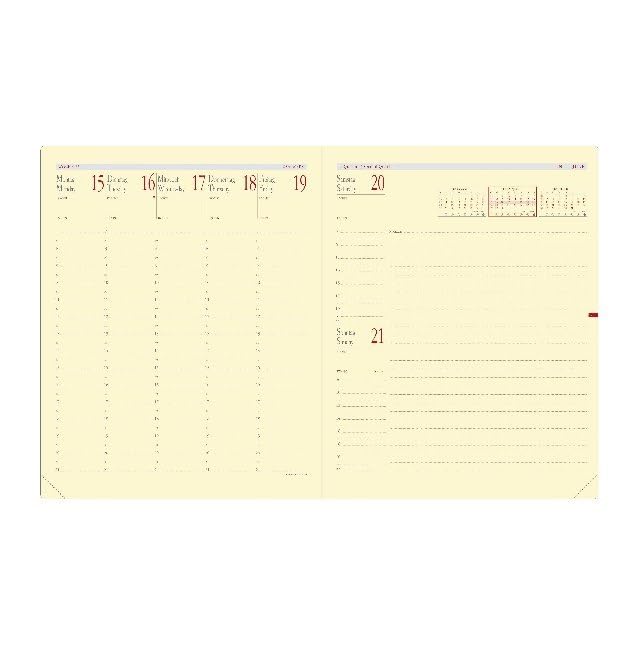 Kalendereinlage Pre Prestige Note 2021: Terminkalender im Schreibtischformat - Image 3