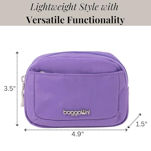 Image of Baggallini Women's Pocket Cosmetic - Lightweight Bag - Travel Essentials Makeup Organizer Mini