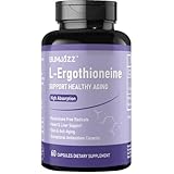 L-Ergothioneine Capsule 60 Conteggi 30mg Integratore per un Invecchiamento Sano, Supporto Immunitario, Salute Cardiaca, Salute Cerebrale e Salute Epatica