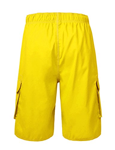 Image of Nonwe Men's Beachwear Board Shorts Quick Dry with Mesh Lining Swim Trunks