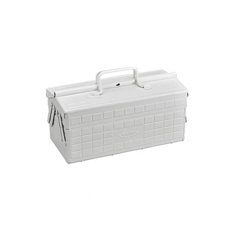 White Home Toolbox Art Student Box Car Electrician Hardware Repair Small Item Storage Storage and Toolbox