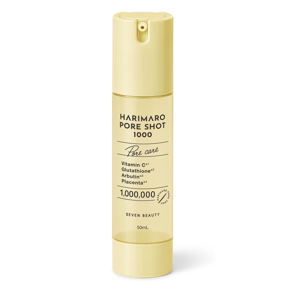 HARIMARO Harimaro Pore Shot 1000 1.7 fl oz (50 ml) Spicure Essence Needle Essence Needle Essence Crisp Resilient Beauty Serum, Transparent, Moisturizing, Harimaro : Beauty