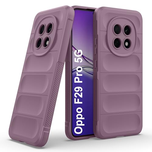 Image of Zapcase Back Case Cover for Oppo F29 Pro 5G | Compatible for Oppo F29 Pro 5G Back Cover | Liquid Silicon Magic Case with Camera Protection | Lavender