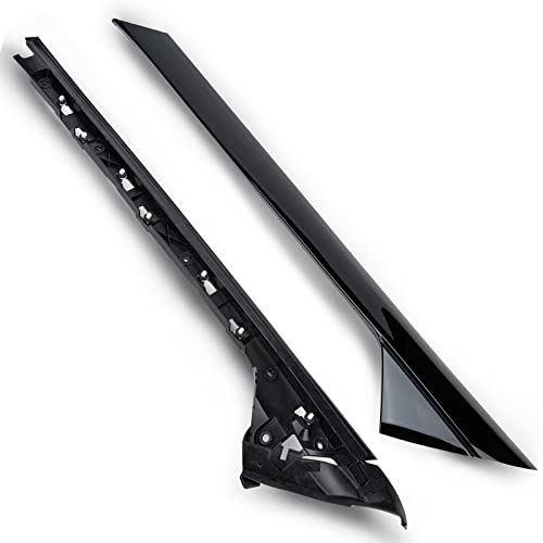 A-Pillar Front Molding Windshield Outer Trim Inner W Side Tape ‎BB5Z-7803136-AB, BB5Z7803136AA Compatible with Ford Explorer 2011-2019 Windshield A-Pillar Molding Trim Right Passenger Side 926-451