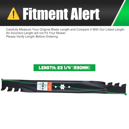 Image of Grasscool 942-04290 46 inch Deck Mower Mulching Blades Replacement 6 Star for Cub Cadet Enduro XT1 XT2 LT46 LTX1046 LTX1045 46'' Zero Turn Lawn Tractor 942-04290-X 942-04244