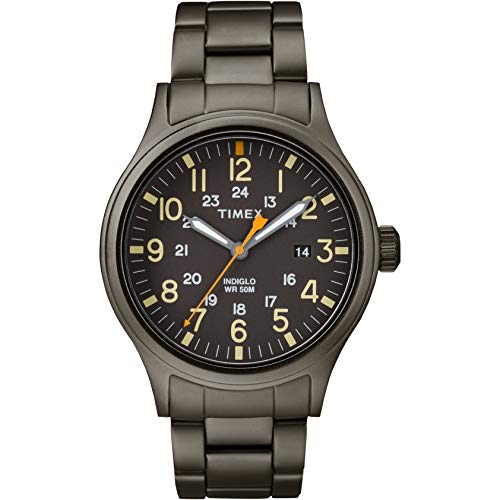 Preisvergleich Produktbild Timex Herren Analog Quarz Uhr mit Edelstahl Armband TW2R46800
