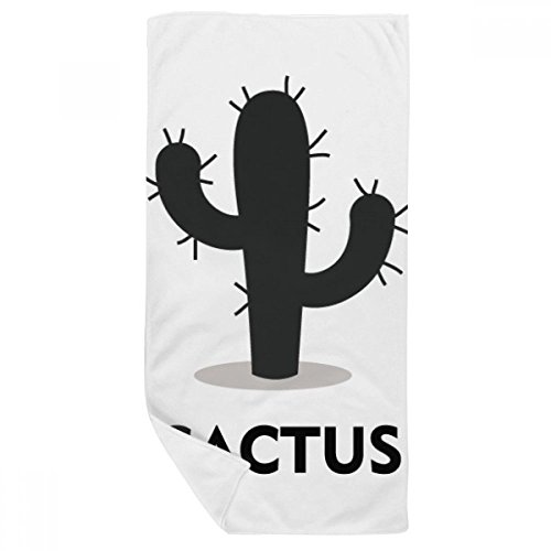Serviette de bain cactus multicolore idée cadeau originale