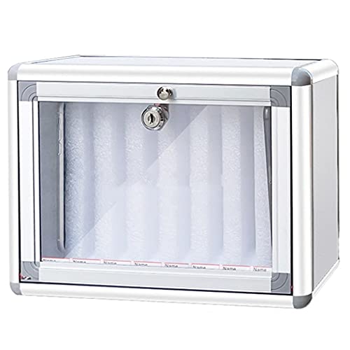 Armadietti portachiavi Scatola Di Immagazzinaggio Di Gestione Cabine Mobile Cassettino For Cellulare Cassetta Di Sicurezza Cassetta Di Sicurezza Staff Studente Trasparente A Parete Trasparente