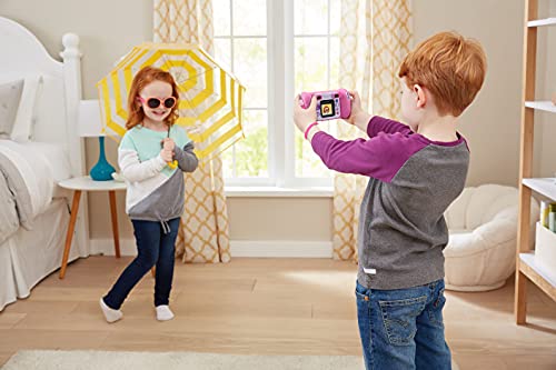VTech KidiZoom Caméra Pix Plus Rose pour vacances et fêtes - 7