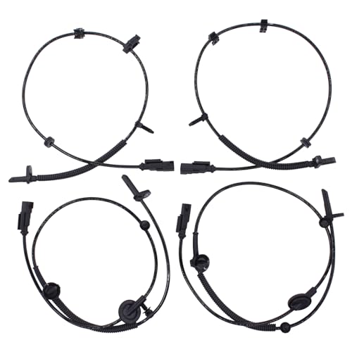 NewYall Front Rear Left and Right ABS Wheel Speed Sensor 3.6L V6 for Buick Enclave 2008-2016, Chevrolet Traverse 2009-2016, GMC Acadia 2007-2016, Saturn Outlook 2007-2010