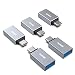 USB C to USB 3.0 Adapter 5 Pack,Benfei USB C to A Male to Female Adapter, Compatible with MacBook 2018 2017 2016, Samsung Galaxy Note 8, Galaxy S8 S8+ S9, Google Pixel, Nexus, and More