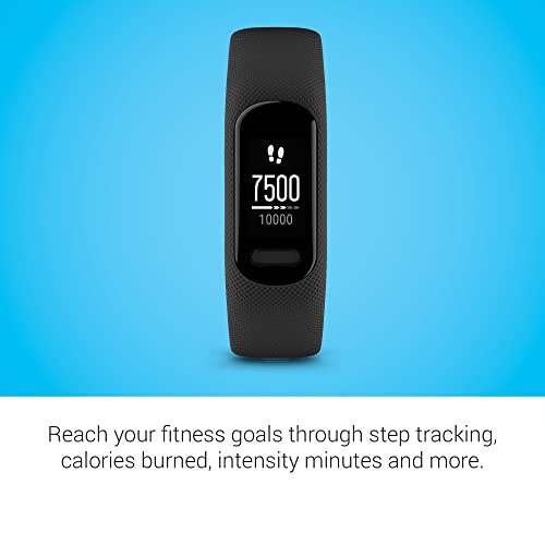 Garmin Vívosmart® 5, Fitness Tracker, Long-Lasting Battery, Simple Design, Black #TOP5