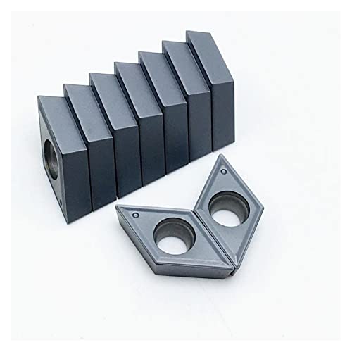 Fresa de Acabado DCMT11T304 Carburo Cementado para Torno miniatura 3